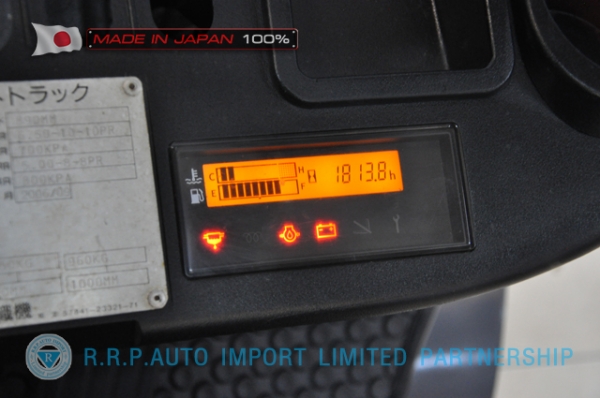 ขายรถโฟล์คลิฟท์มือสอง TOYOTA รุ่น 8FD15-10077 นำเข้าจากประเทศญี่ปุ่น 100\% ไม่เคยใช้งานในไทย ขายรถโฟล์คลิฟท์มือสอง TOYOTA รุ่น 8FD15-10077 นำเข้าจากประเทศญี่ปุ่น 100\% ไม่เคยใช้งานในไทย