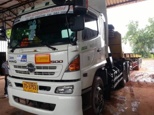 มัดจำกลางอากาศแล้ว  ขาย 2,000,000 บาท Hino 344 ปี 56 หัวลาก + พื้นเรียบ 3 คาน PANUS   344 ปี 56 วิ่ง 32x,xxxx ราคา 1,750,000 หางพื้นเรียบ 3 เพลา พนัส ปี 56 ราคา 350,000  รถอยู่ จ.อุดรธานี โทร&amp;ไอดีไลน์ 0610710295