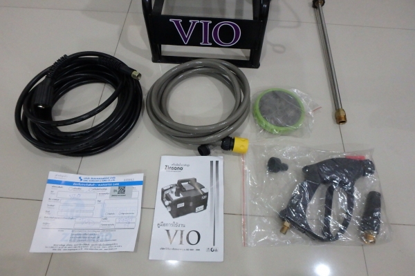 เครื่องฉีดน้ำแรงดันสูง ZINSANO 130 บาร์ รุ่น VIO สภาพใหม่มาก