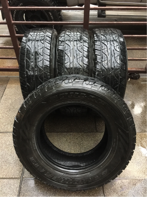 ยาง All Dunlop 265 65 17 ปลายปี14 ดอกเต็ม ใช้ยาว ราคาไม่แพง