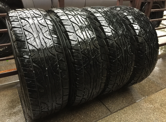 ยาง All Dunlop 265 65 17 ปลายปี14 ดอกเต็ม ใช้ยาว ราคาไม่แพง ยาง All Dunlop 265 65 17 ปลายปี14 ดอกเต็ม ใช้ยาว ราคาไม่แพง