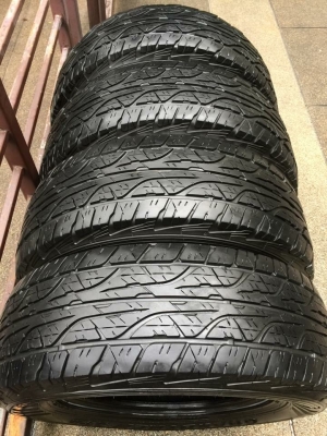 ยาง All Dunlop 265 65 17 ปลายปี14 ดอกเต็ม ใช้ยาว ราคาไม่แพง