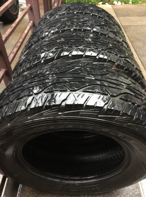 ยาง All Dunlop 265 65 17 ปลายปี14 ดอกเต็ม ใช้ยาว ราคาไม่แพง