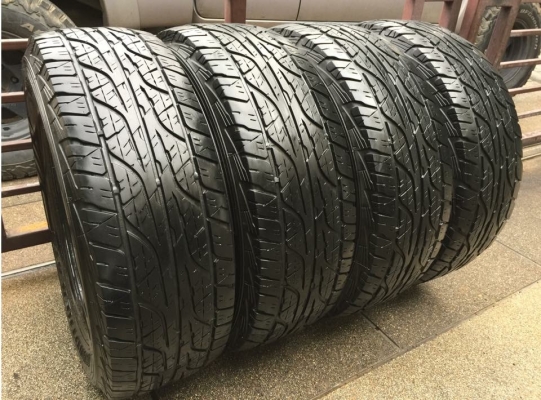 ยาง All Dunlop 265 65 17 ปลายปี14 ดอกเต็ม ใช้ยาว ราคาไม่แพง