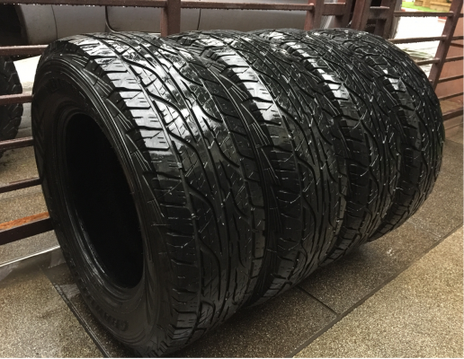ยาง All Dunlop 265 65 17 ปลายปี14 ดอกเต็ม ใช้ยาว ราคาไม่แพง