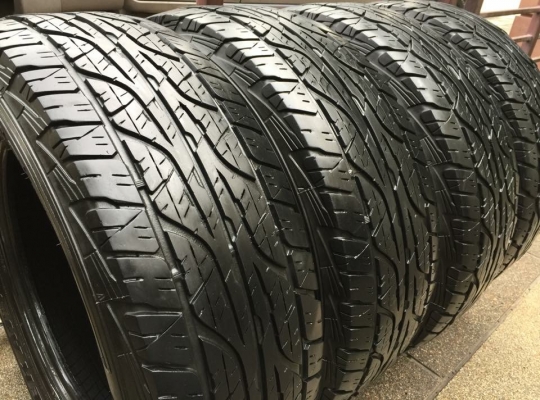 ยาง All Dunlop 265 65 17 ปลายปี14 ดอกเต็ม ใช้ยาว ราคาไม่แพง