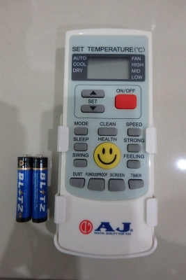 เครื่องปรับอากาศเคลื่อนที่ AJ รุ่น PA-150 ขนาด 15,000 บีทียู มีรีโมท สภาพใหม่
