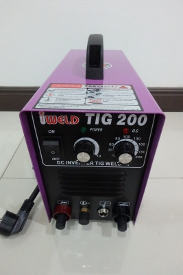 ตู้เชื่อมอาร์ก้อนหูหิ้ว Iweld TIG200 (200แอมป์) ของใหม่ อุปกรณ์ครบกล่อง ขายถูก