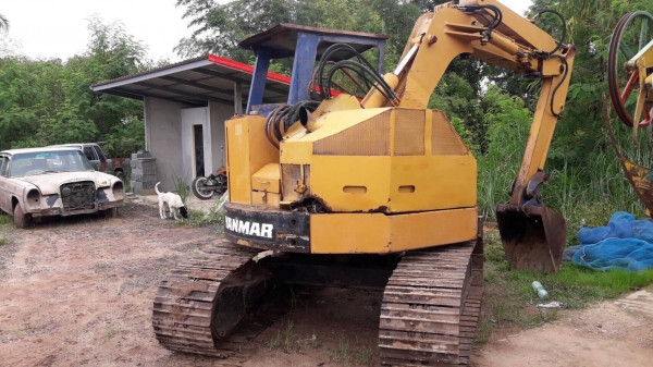 ขาย 220,000บาท รถแบคโคร ยันมาร์ ขนาด55แรงเก่านอก รถสภาพดีพร้อมใช้งาน