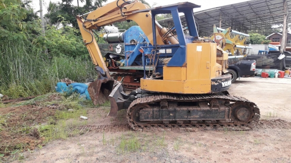 ขาย 220,000บาท รถแบคโคร ยันมาร์ ขนาด55แรงเก่านอก รถสภาพดีพร้อมใช้งาน