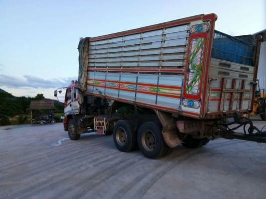 ขาย ISUZU 320 พ่วงแม่ลูก กระบะเนียมคอกเกษตรดั๊ม อู่ ซีทีทรัค รถปี 51 ขาย ISUZU 320 พ่วงแม่ลูก กระบะเนียมคอกเกษตรดั๊ม อู่ ซีทีทรัค รถปี 51