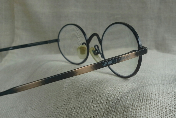 แว่นตาสายตายาวมัลติโค้ท +200 อิตาเลียนแบรนด์เนมแถวหน้าของโลก  ราคานักศึกษา!  Authentic GIORGIO ARMANI handmade in Italy  ค่าสายตา +200