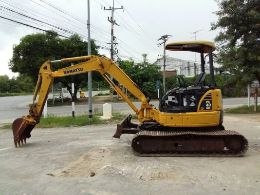 รถขุดโคมัสสุPC40MR2เก่าญี่ปุ่น