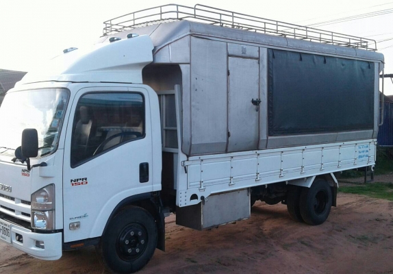 ขาย&lt;790,000บ.&gt;หกล้อ อิซูชุ NPR150ยูโร3ปี57ช่วงยาว5ม.รถห้าง สภาพเดิมๆใหม่กิ๊ปเหมือนรถใหม่ ถอยห้