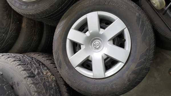 ขายกะทะล้อติดยาง TOYOTA ขอบ 15&quot;