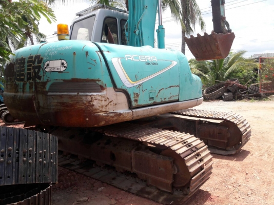 ขายKOBELCO SK120-3  มาร์คไฟว์  ซุปเปอร์  เก่าญี่ปุ่นแท้  สภาพสวย  มีลายแย๊ก  6,XXX  ชั่วโมง  ลองระบบกันได้ทุกวัน  โทร  089-3818694  ดวงนภา