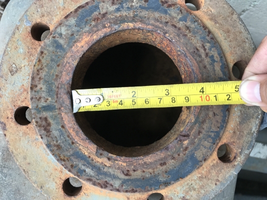 ขายชุดปั้มน้ำ Ebara ขนาดเข้า 4นิ้ว ออก 4นิ้ว รุ่นมีล่อน้ำในตัว พร้อมแท่นทั้งชุด มอเตอร์ 15HP. 220V เก่าญี่ปุ่น made in Japan สภาพสวย พร้อมใช้งาน