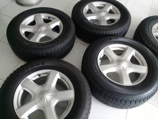 แม๊ก ALL NEW ขอบ 17 พร้อมยาง  255/65R17  ชุด 4 ล้อ โทร.081-427-3941