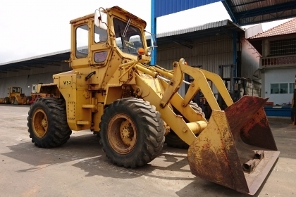 ขายรถตักล้อยาง MITSUBISHI WS3 (สภาพดี)