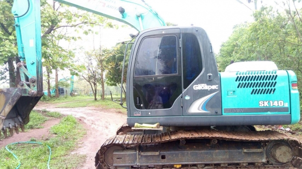 Sk140-8 เล่มทะเบียน รถยังเต็ม แน่นๆ ดูแลดีมาก สวยเดิมๆ มือเดียว