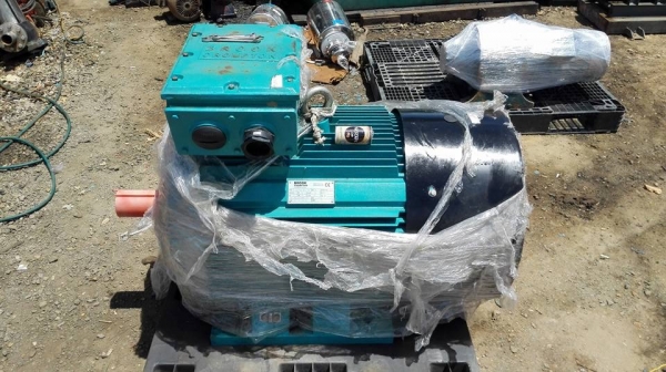 ** SOLD ** มอเตอร์ยุโรปของใหม่ BROOK Made in UK ขนาด 150 HP 1485 RPM 380V ใหม่ในห่อของสแปรในโรงงานไม่เคยโดนไฟ