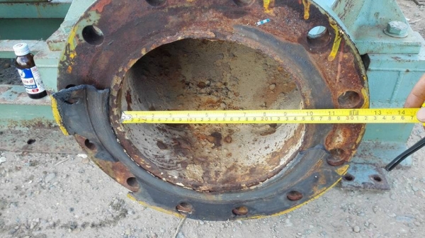 ** SOLD ** ปั้มน้ำสปลิสเคท Peerless USA ขนาด 50 HP 380V หน้า 10"- 8" ถอดมาสดๆจากไลน์ผลิตสวยพร้อมใช้