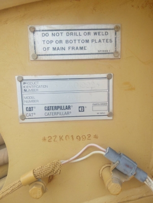 Caterpillar 140H#2ZK01992 นำเข้าจากอเมริกา โทร. 080-6565422 (หนิง)