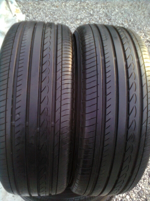 ขายยาง 205/55R16 ยางปี12 YOKOHAMA ADVAN dB MADE IN JAPAN สภาพยาง 90\% สวยๆนิ่มๆ  1 ชุด
