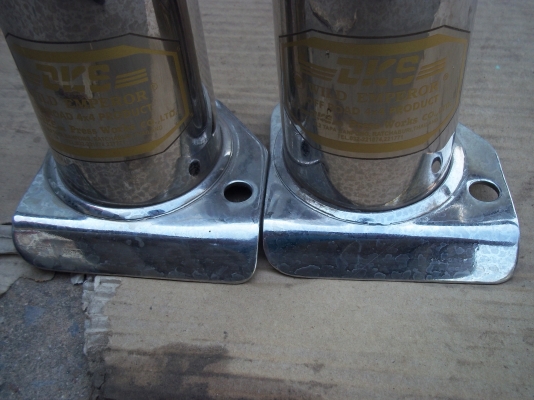 ขายโรบาร์คู่สแตนเลส แป๊ป 3 " ของ DKS 6500