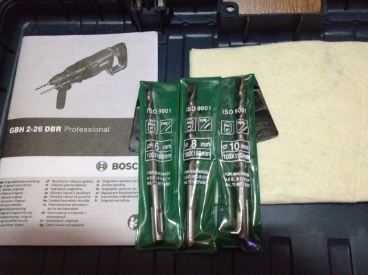 สว่าน bosch รุ่น GBH 2-26 DBR มือหนึ่ง 4800฿