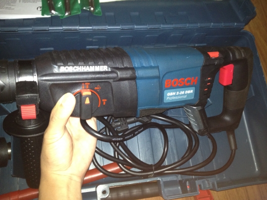 สว่าน bosch รุ่น GBH 2-26 DBR มือหนึ่ง 4800฿