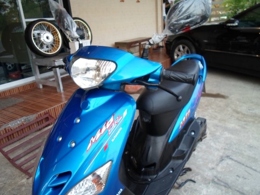 ขาย mio ปี 48 สภาพนางฟ้า รถบ้านเครื่องเดิมๆเดิมๆทะเบียนพร้อมโอนราคา 14,500 ต่อรองได้