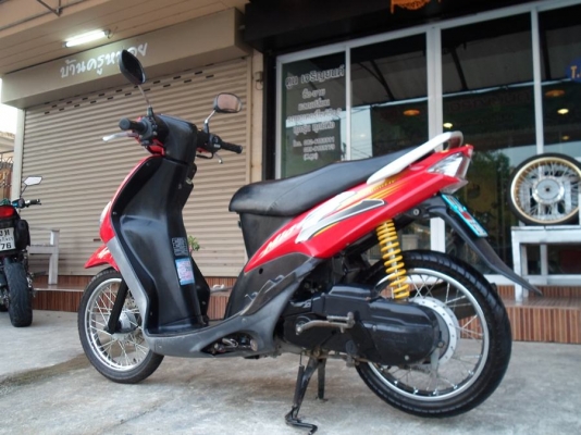 ขาย mio ปี 47 สภาพนางฟ้า รถบ้านเครื่องเดิมๆทะเบียนพร้อมโอนราคา 14,500 ต่อรองได้