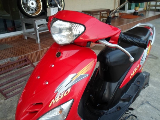 ขาย mio ปี 47 สภาพนางฟ้า รถบ้านเครื่องเดิมๆทะเบียนพร้อมโอนราคา 14,500 ต่อรองได้