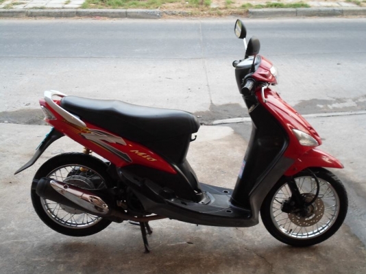 ขาย mio ปี 47 สภาพนางฟ้า รถบ้านเครื่องเดิมๆทะเบียนพร้อมโอนราคา 14,500 ต่อรองได้