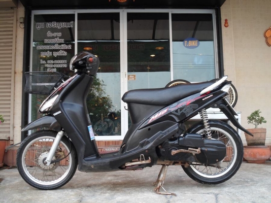 ขาย mio ปี 49 รถบ้านเครื่องเดิมๆทะเบียนพร้อมโอนราคา 14,500 ต่อรองได้