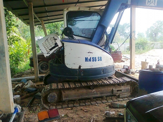 ขายด่วน..รถแบคโฮ CAT MM55 SR รถสวย เก่าญี่ปุ่น พร้อมใช้งานสุดขีด มีใบอิมวอยล์ ราคาต่อรองได้.