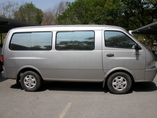 2001 รถตู้ KIA PREGIO วางเครื่อง J ติดแอลพีจีพร้อมใช้ ราคาไม่แพง