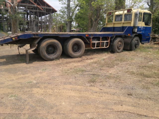 ขายรถเทเลอร์ 12 ล้อ 2 เพลา บรรทุกแบคโฺฮ HINO PROFIA  P11C-320 ปี.48 รถสวยพร้อมใช้ จะัดแนนซ์ได้ สนใจโทร..