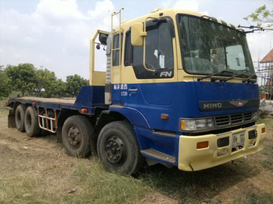 ขายรถเทเลอร์ 12 ล้อ 2 เพลา บรรทุกแบคโฺฮ HINO PROFIA  P11C-320 ปี.48 รถสวยพร้อมใช้ จะัดแนนซ์ได้ สนใจโทร..