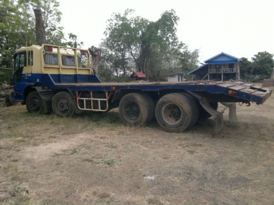 ขายรถเทเลอร์ 12 ล้อ 2 เพลา บรรทุกแบคโฺฮ HINO PROFIA  P11C-320 ปี.48 รถสวยพร้อมใช้ จะัดแนนซ์ได้ สนใจโทร..