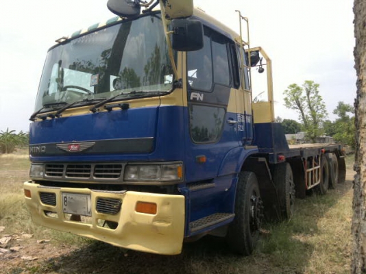 ขายรถเทเลอร์ 12 ล้อ 2 เพลา บรรทุกแบคโฺฮ HINO PROFIA  P11C-320 ปี.48 รถสวยพร้อมใช้ จะัดแนนซ์ได้ สนใจโทร..