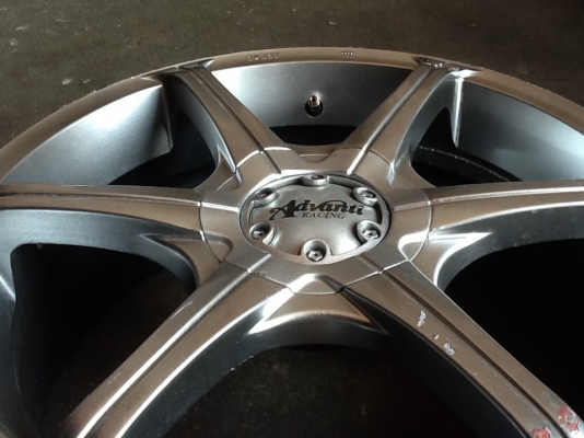 ขายแม็กขอบ 18 5รู100/114 กว้าง 7.5 ET45 ครบชุด 4วง