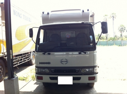 ขาย 6 ล้อตู้ HINO FB4J 140 แรงม้า ตู้แห้ง 5 เมตร