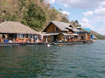 ขายแพริมนำ บ้านหม่องกระแท้ ต ท่ากระดาน เขื่อนครีนครินทร์ จ กาญจนบุรี