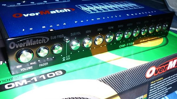 ปรีแอม 10แบน OverMatch OM-1109 ปรีแอม 10แบน OverMatch OM-1109