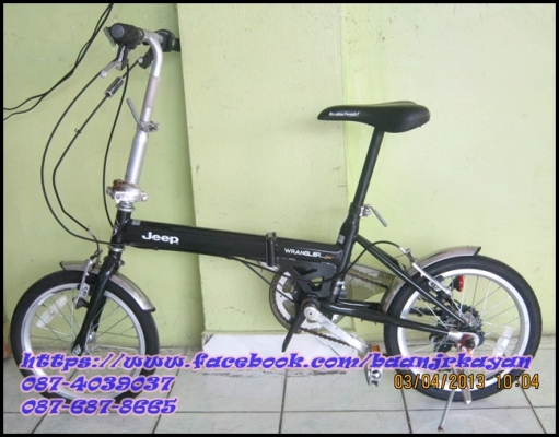 จักรยาน JEEP วงล้อ 16" มือสองสภาพงามๆๆค่ะ