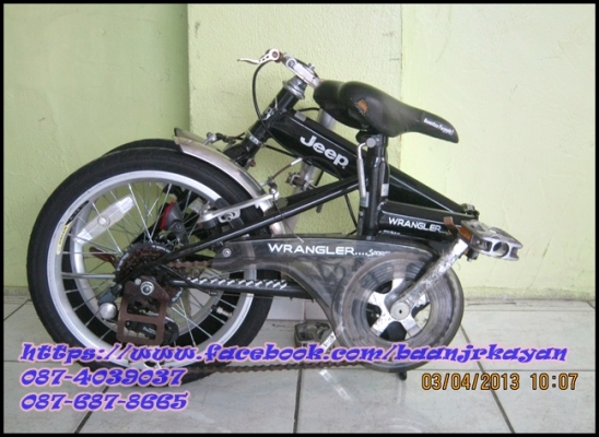 จักรยาน JEEP วงล้อ 16" มือสองสภาพงามๆๆค่ะ