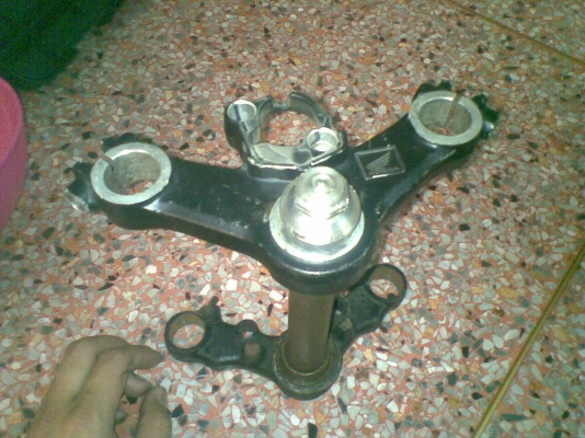 ขายแผงคอโซนิคตัวไหม่กับโช๊คหน้าเวฟ