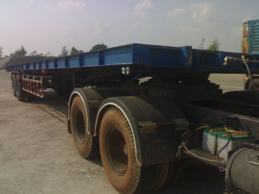 ขายหางพื้นเรียบ 12 เมตรของRCK 2เพลา พร้อมใช้งาน